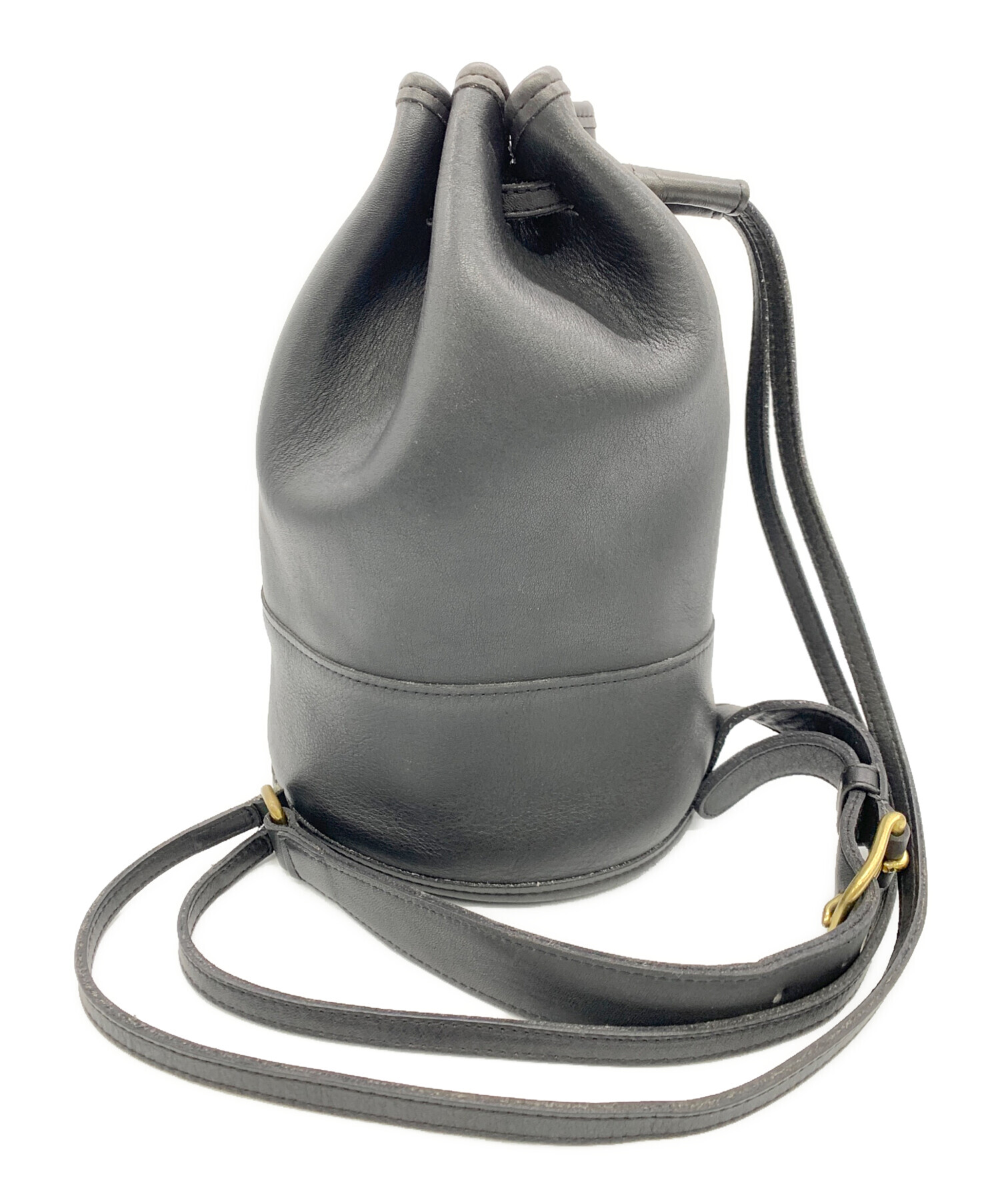 中古・古着通販】OLD COACH (オールドコーチ) 巾着ショルダーバッグ