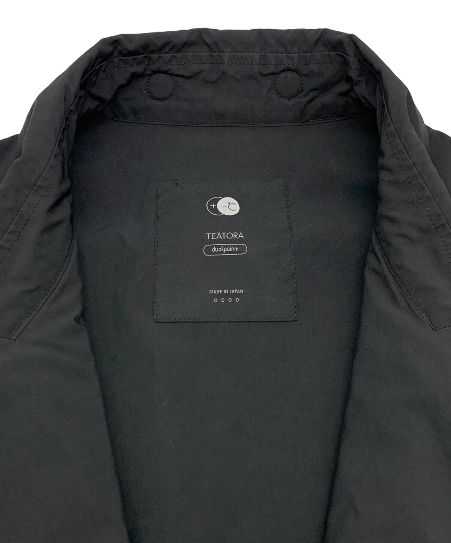 中古・古着通販】teatora (テアトラ) ID JKT DUAL POINT ブラック 