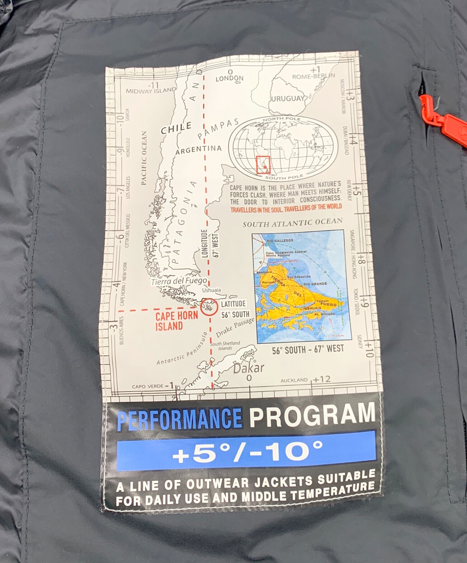 中古・古着通販】CAPE HORN (ケープホーン) ダウンベスト ブラック