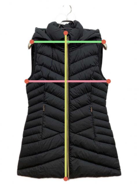 中古・古着通販】CAPE HORN (ケープホーン) ダウンベスト ブラック