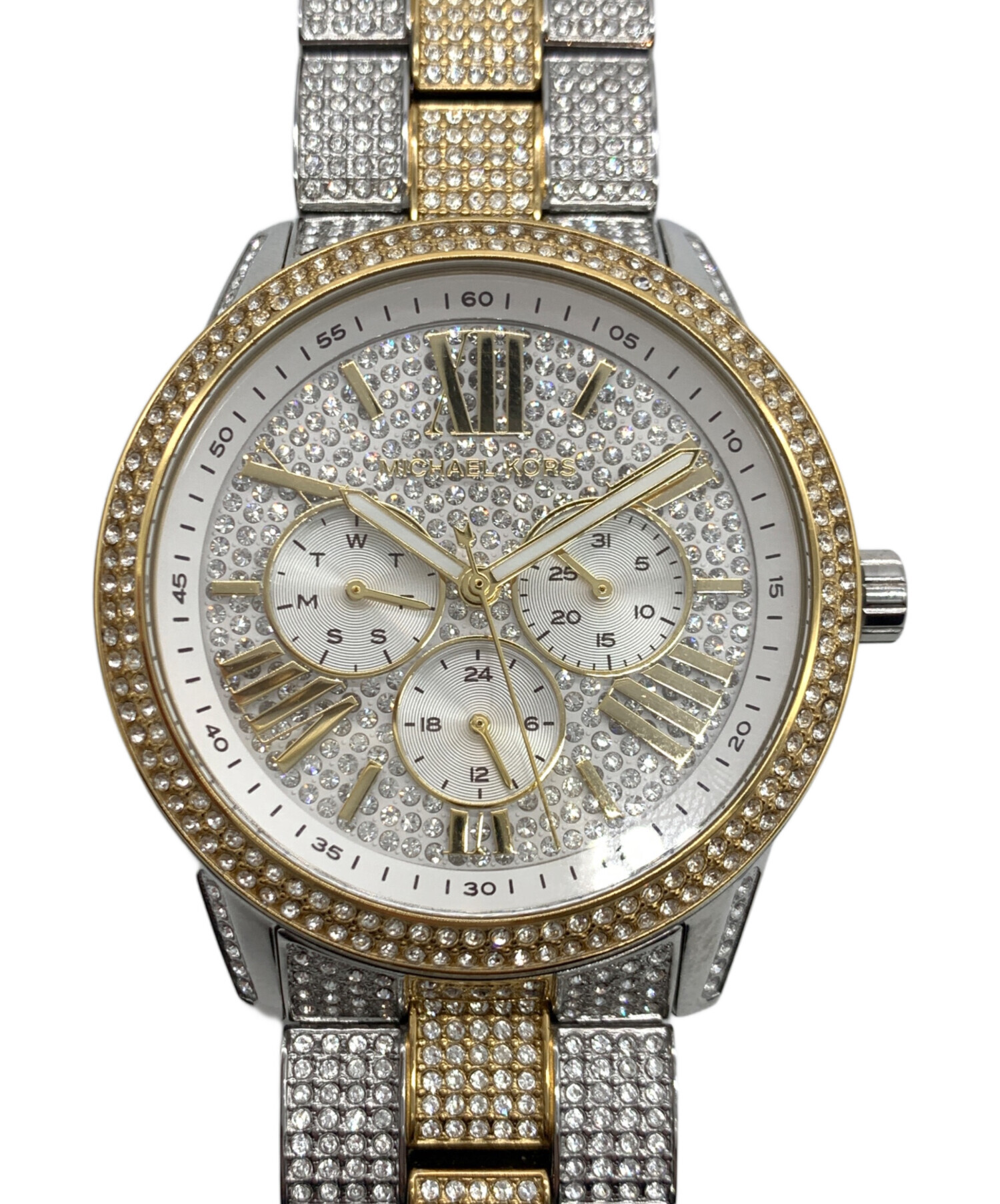 中古・古着通販】MICHAEL KORS (マイケル・コース) クロノグラフ