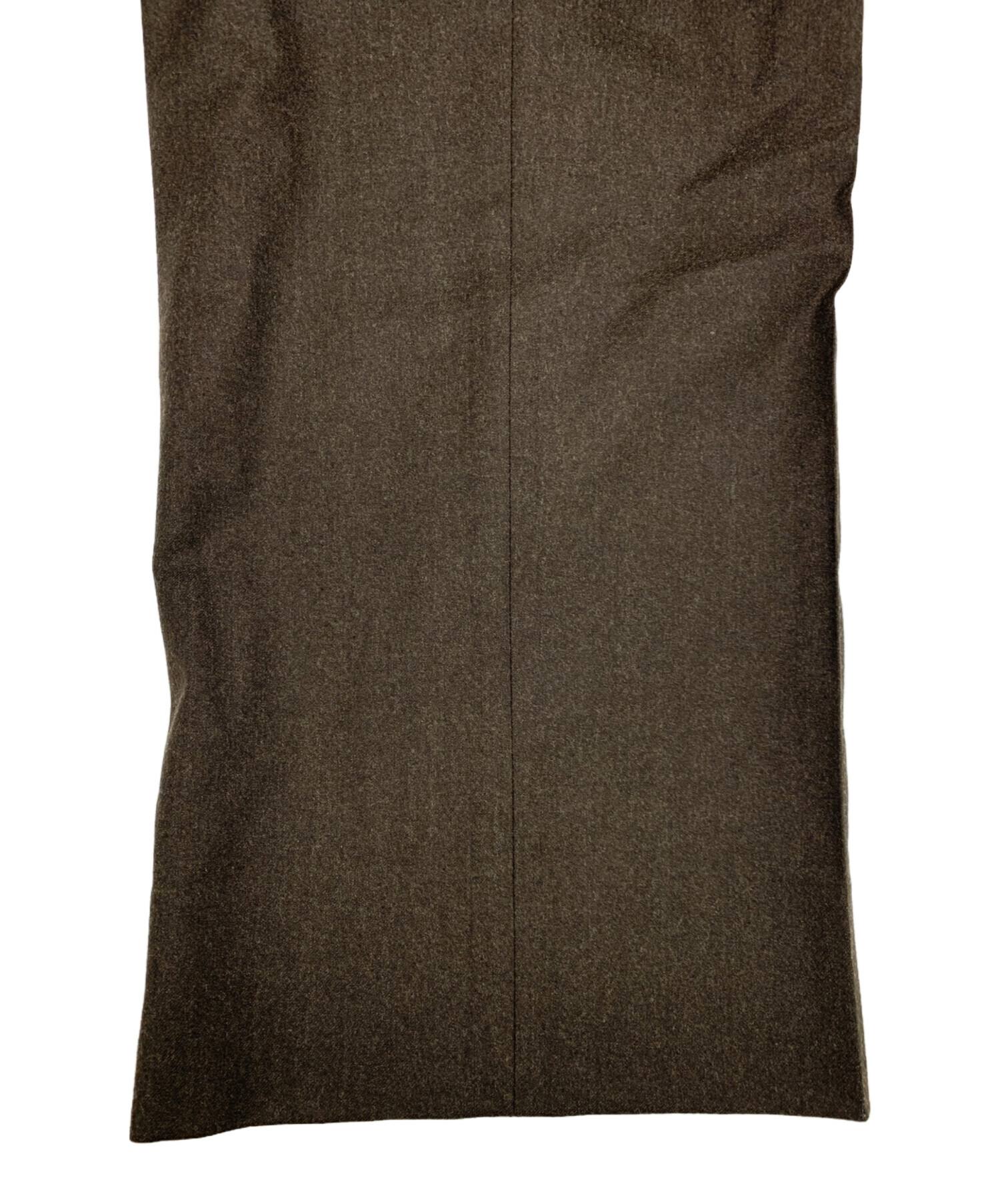 Brooks Brothers ×UR別注ウールポリエステルスラックス ブラウン 中古・古着通販】BROOKS BROTHERS (ブルックスブラザーズ) スラックス