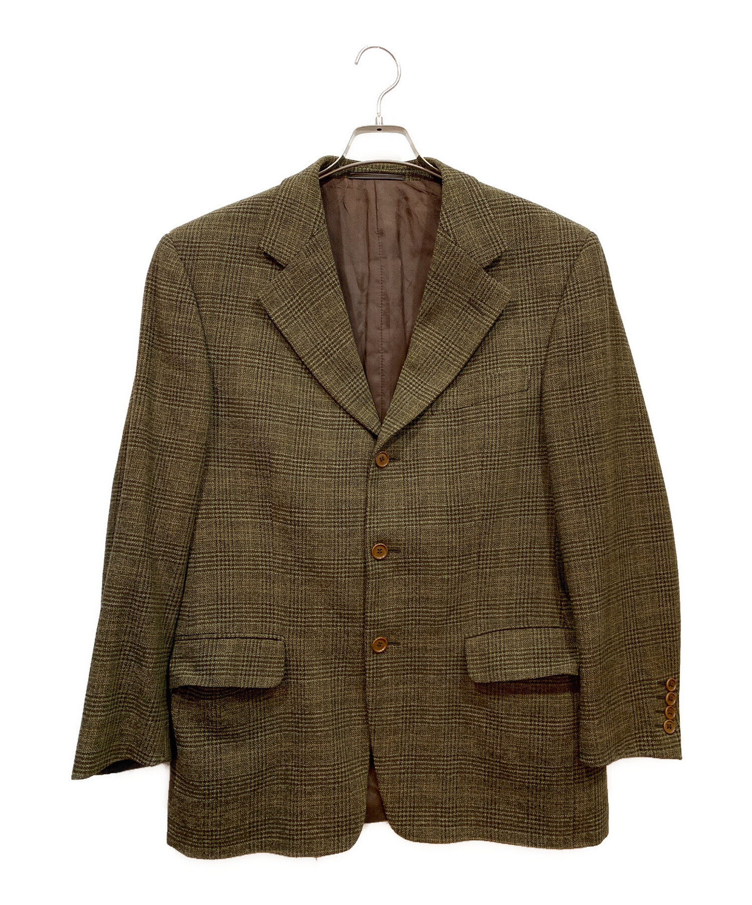 中古・古着通販】dunhill (ダンヒル) テーラードジャケット グリーン