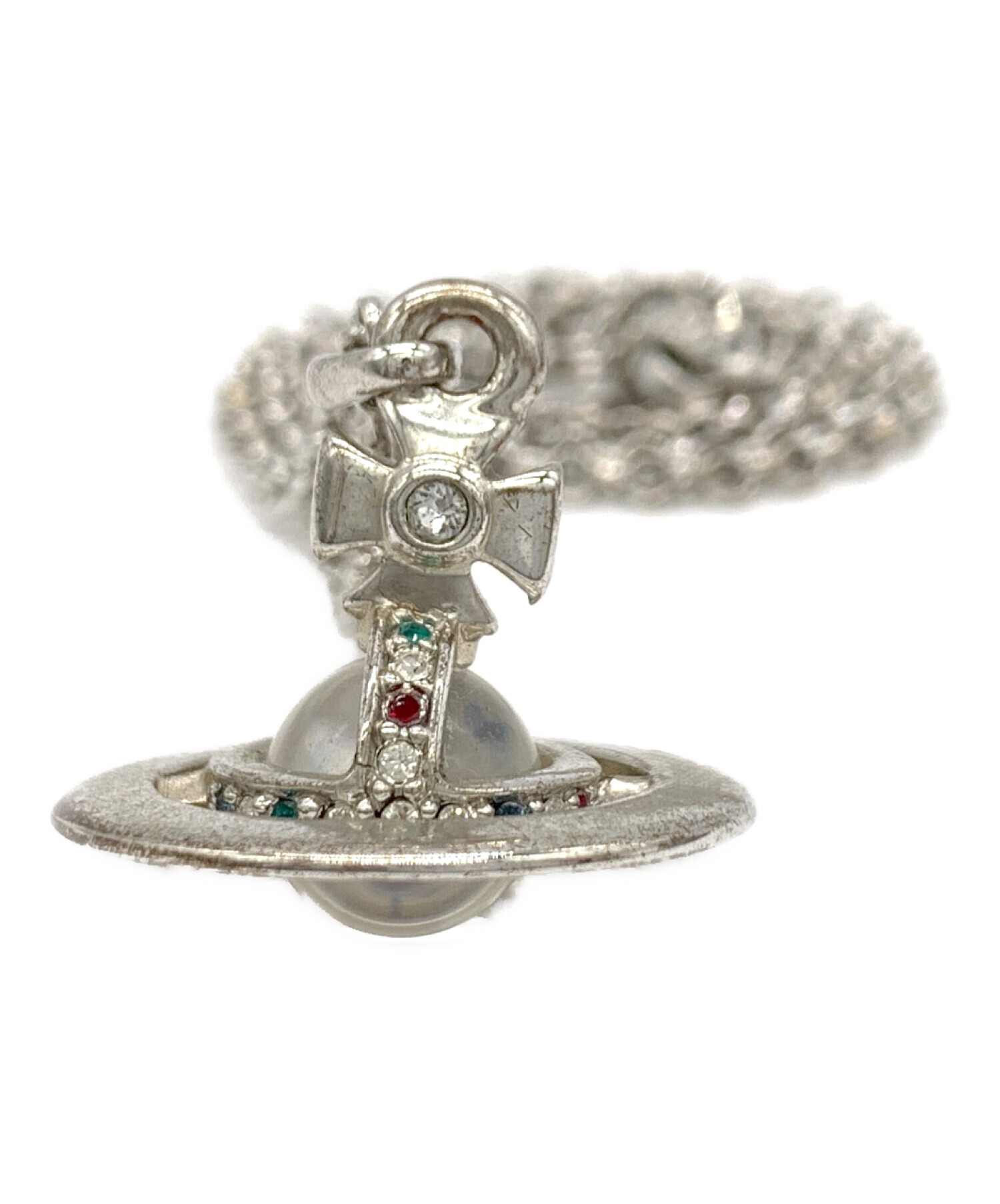 【新品未使用】Vivienne Westwood オーブ×ウィング ネックレス Vivienne Westwood オーブペンダントネックレス クリスタル (Vivienne