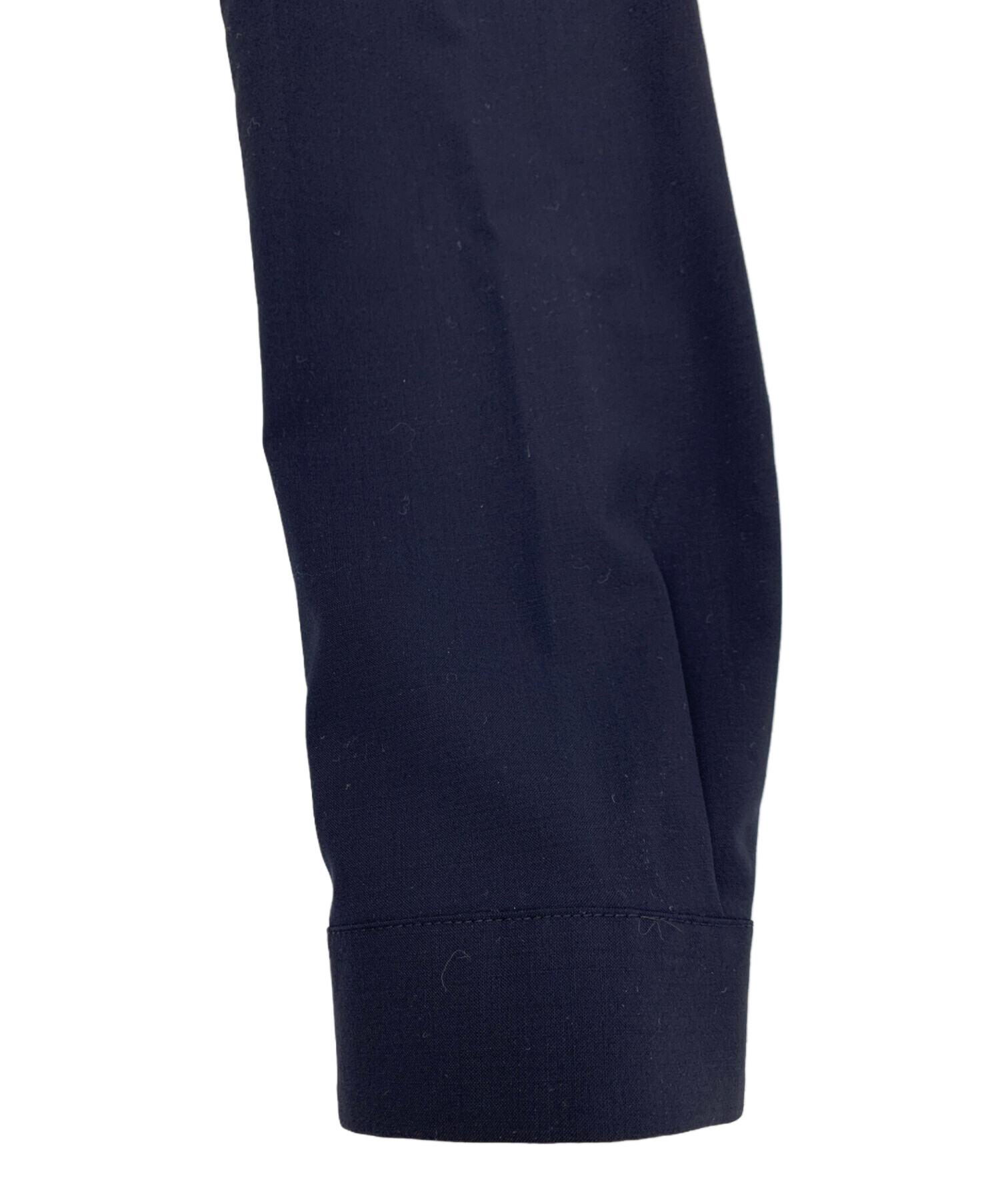 中古・古着通販】JIL SANDER (ジルサンダー) 長袖ワンピース ネイビー