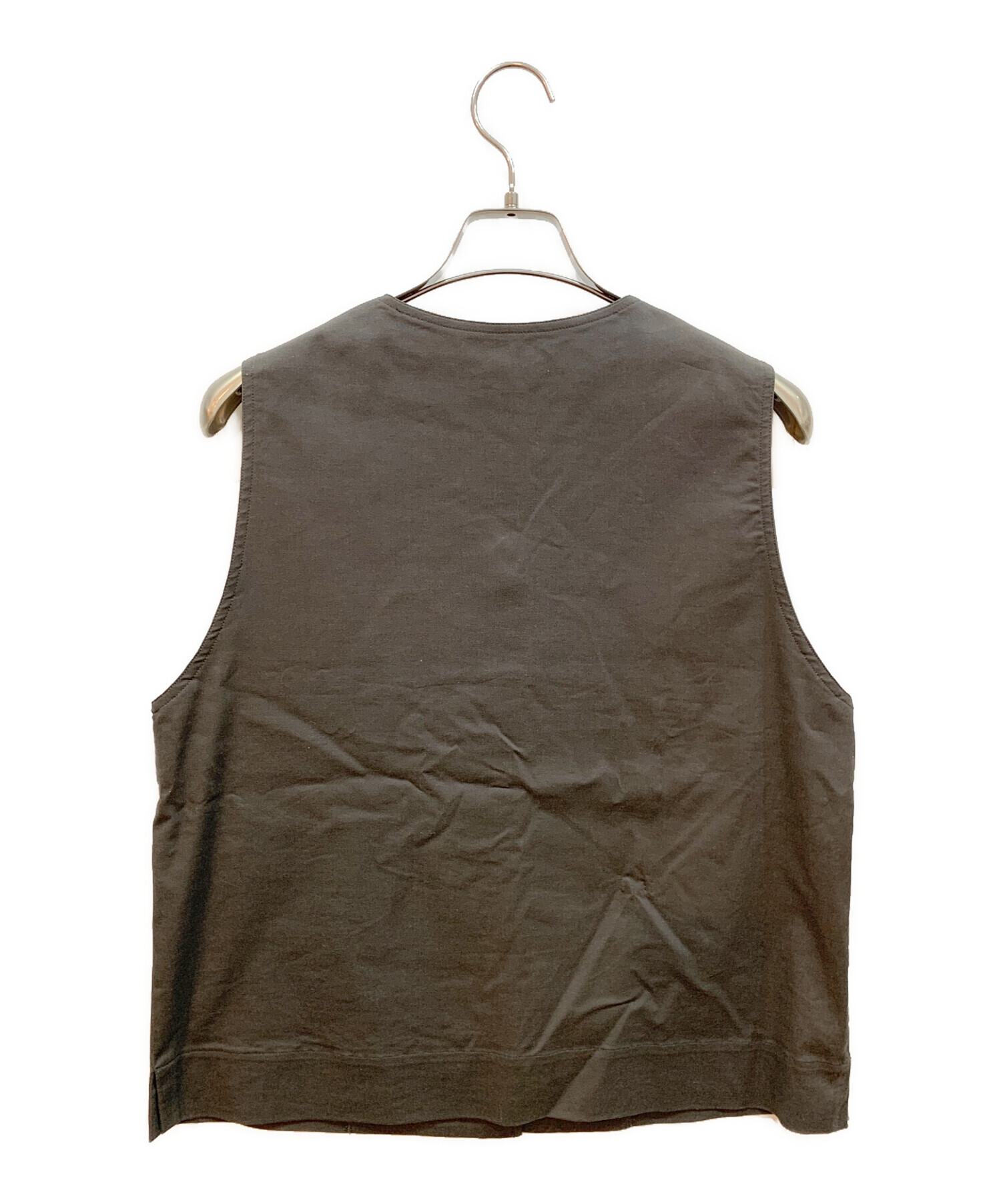 中古・古着通販】alberobello (アルベロベロ) 刺繍ベスト グレー