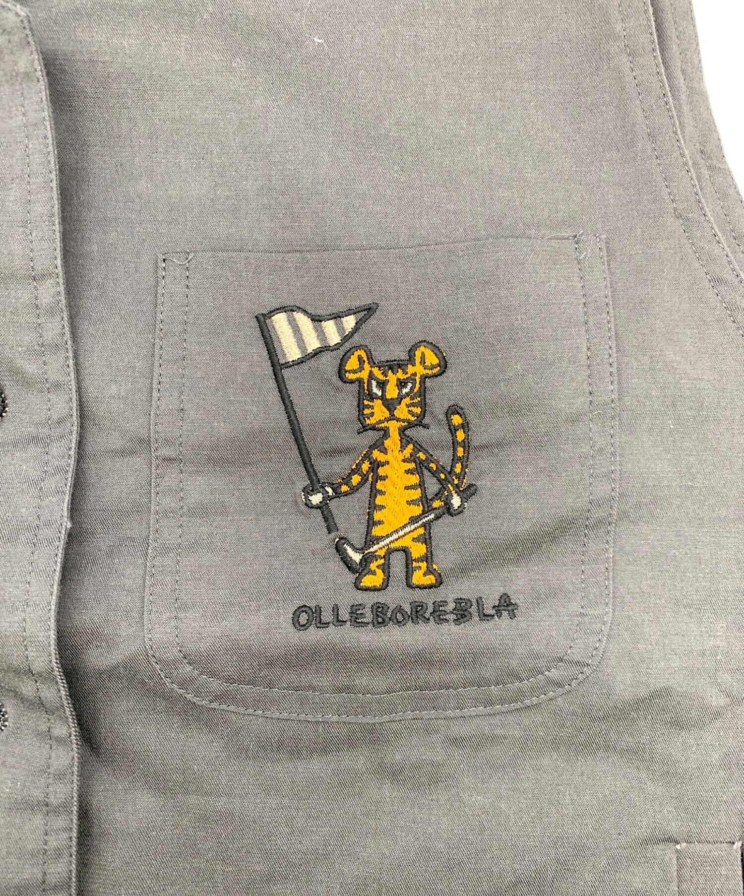 中古・古着通販】alberobello (アルベロベロ) 刺繍ベスト グレー