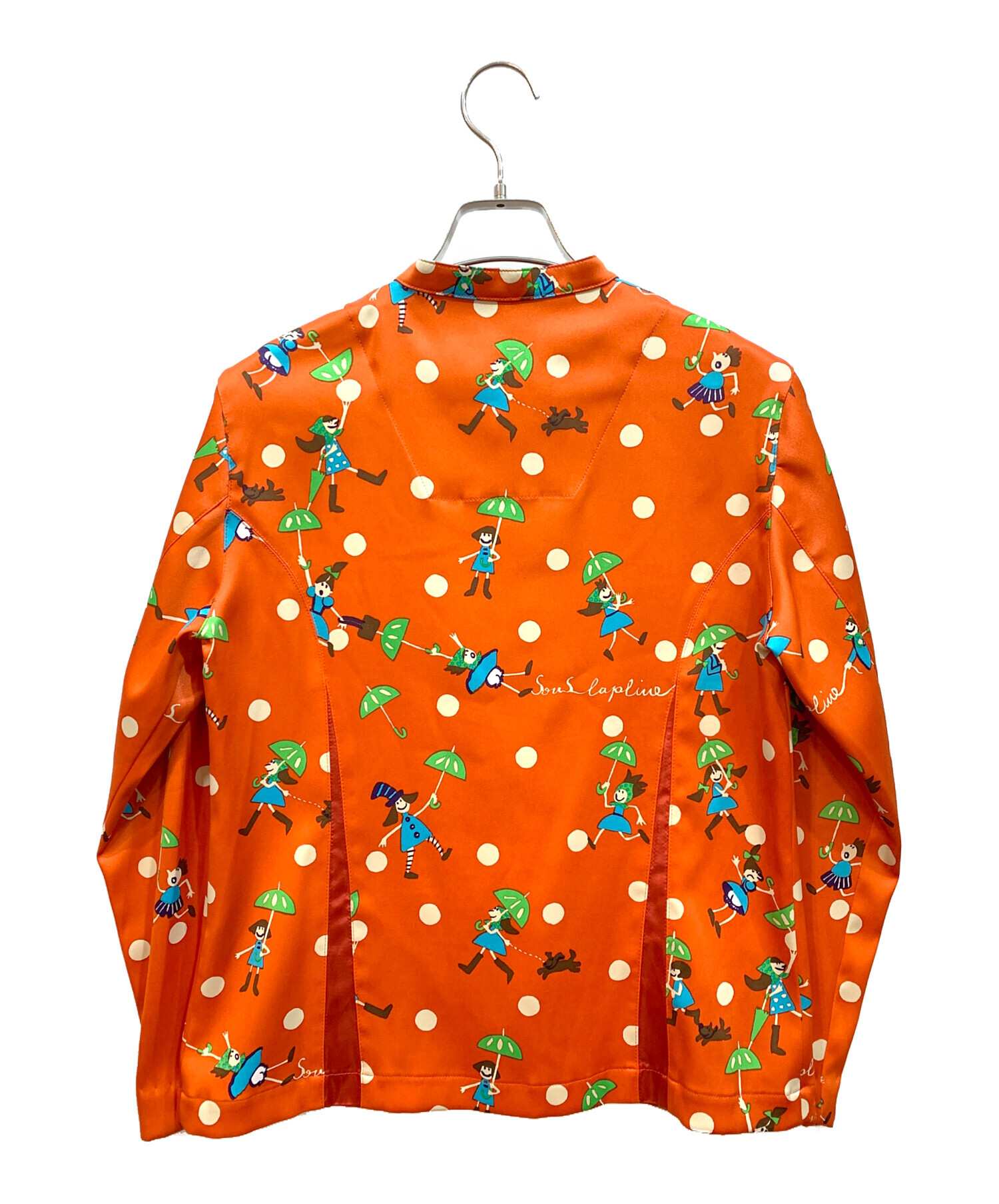 中古・古着通販】OLLEBOREBLA (アルベロベロ) 長袖シャツ オレンジ