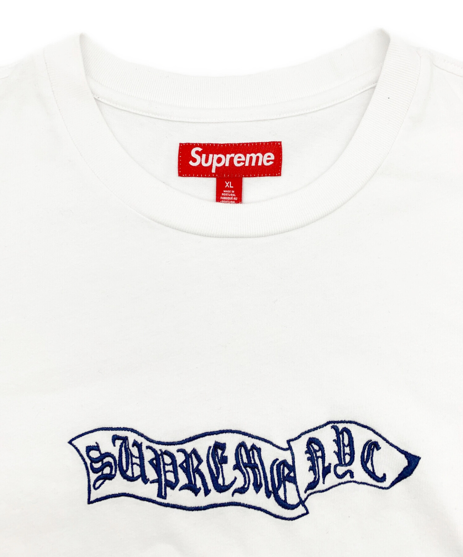 中古・古着通販】Supreme (シュプリーム) 半袖カットソー ホワイト