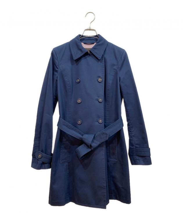 中古・古着通販】COACH (コーチ) トレンチコート ネイビー サイズ:XS