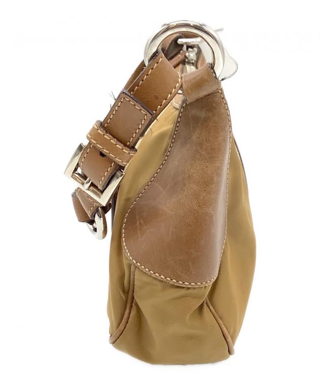 中古・古着通販】PRADA (プラダ) ワンショルダーバッグ ブラウン