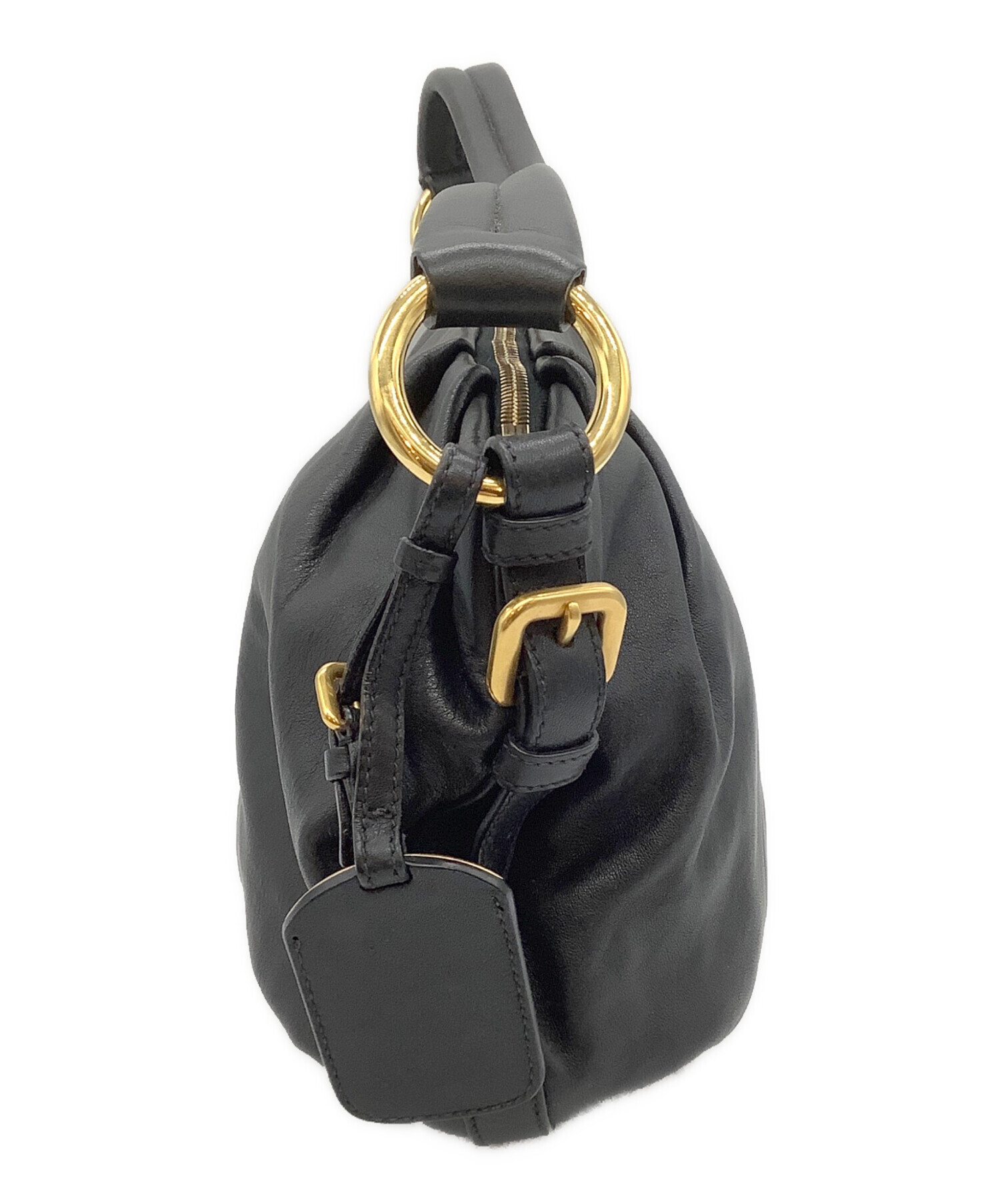 中古・古着通販】PRADA (プラダ) ワンショルダーバッグ ブラック