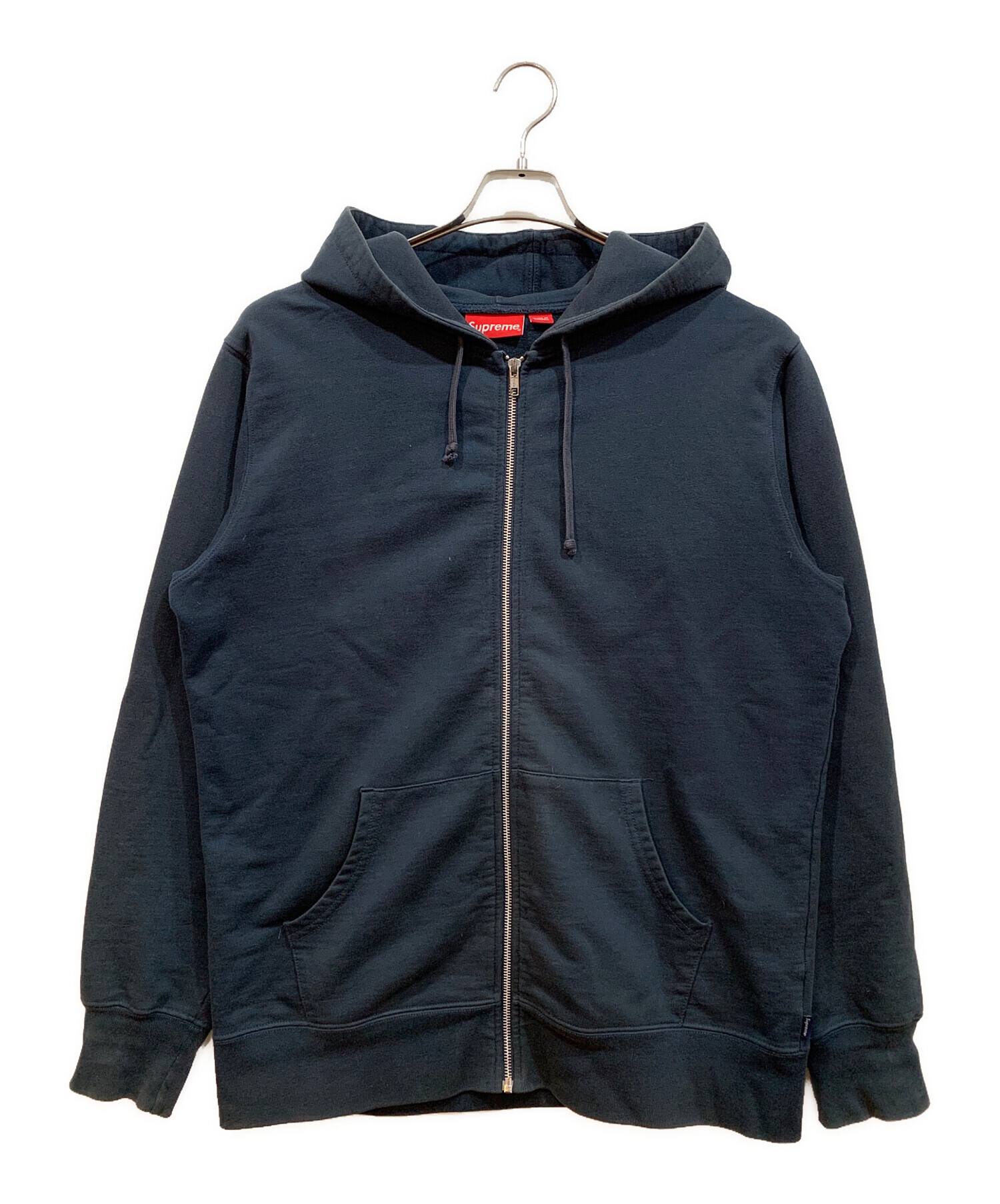 中古・古着通販】SUPREME (シュプリーム) ジップパーカー ブラック