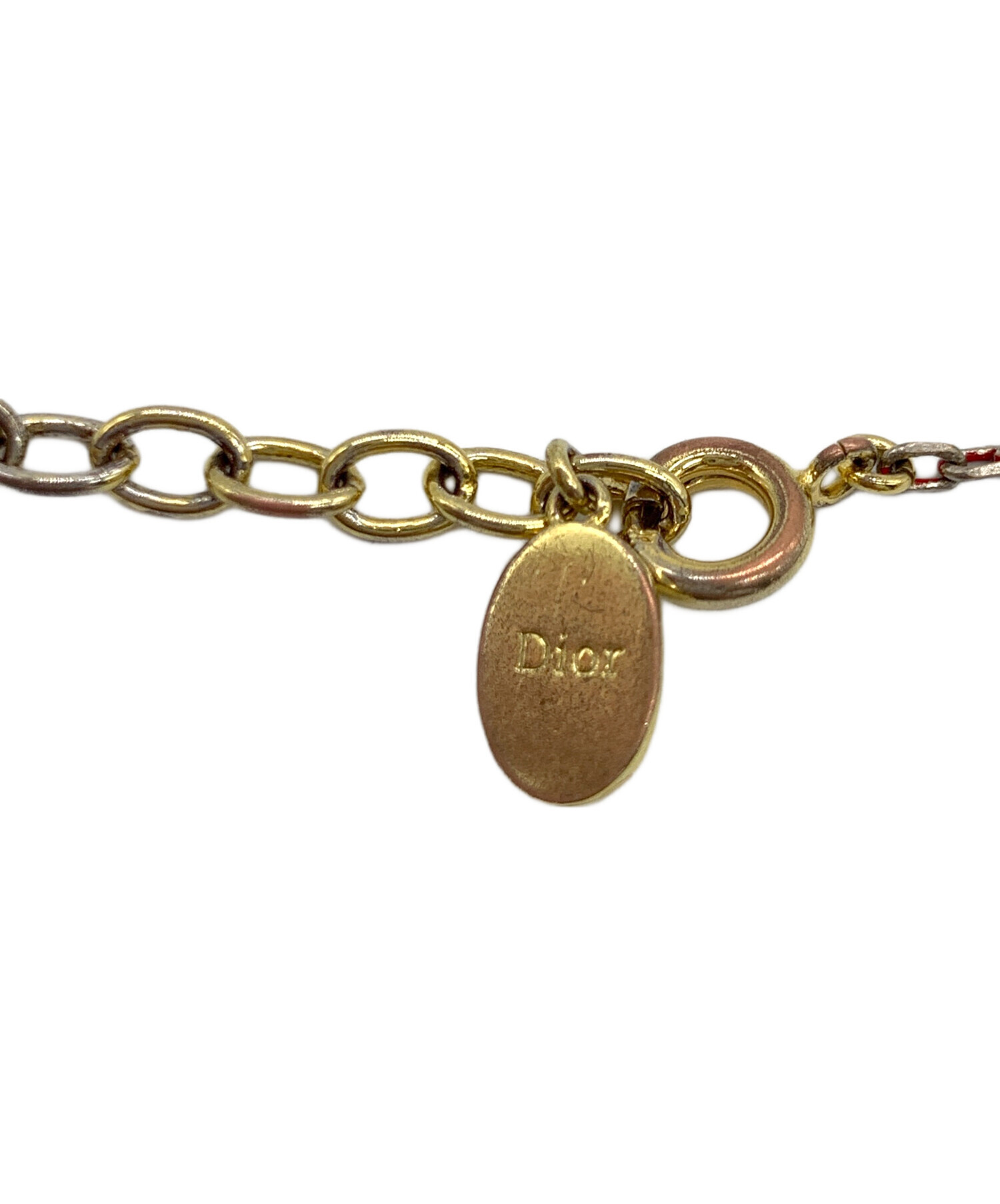 Dior クリスチャン ディオール フェイクパール ブレスレット 中古・古着通販】Christian Dior (クリスチャン ディオール) フェイク