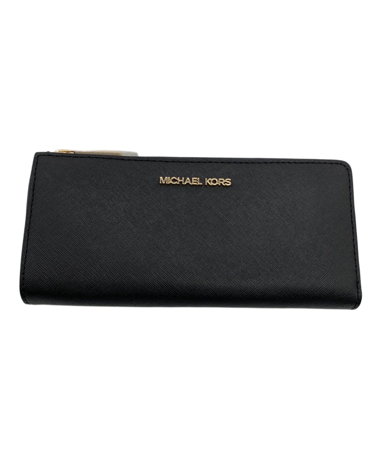 中古・古着通販】MICHAEL KORS (マイケル・コース) 長財布 ブラック 