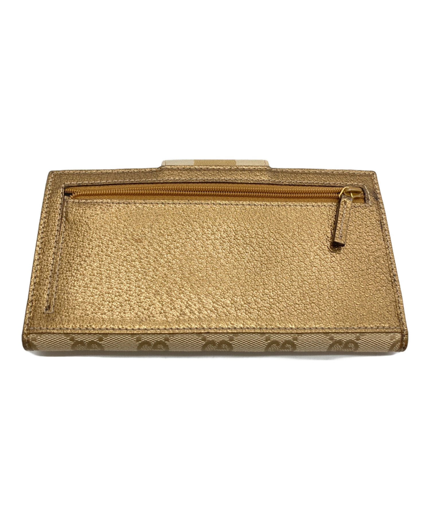 GUCCI 長財布 ベージュイタリア製 正規品 中古・古着通販】GUCCI (グッチ) 長財布 ベージュ｜ブランド・古着通販