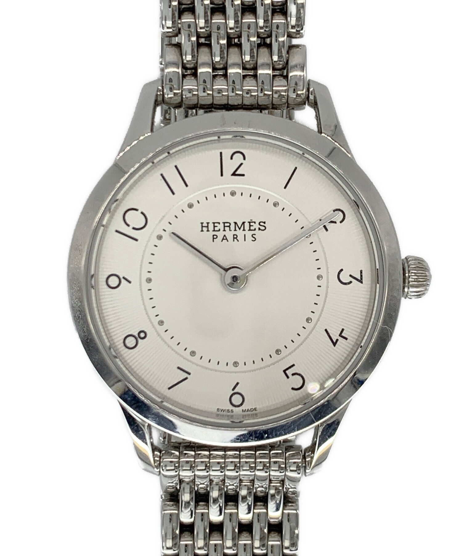 hermes 時計 HERMES エルメス ヴィンテージ時計 1980年代 ステンレス
