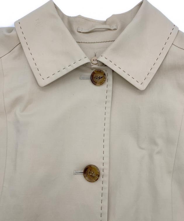 中古・古着通販】BURBERRY (バーバリー) ステンカラーコート ベージュ