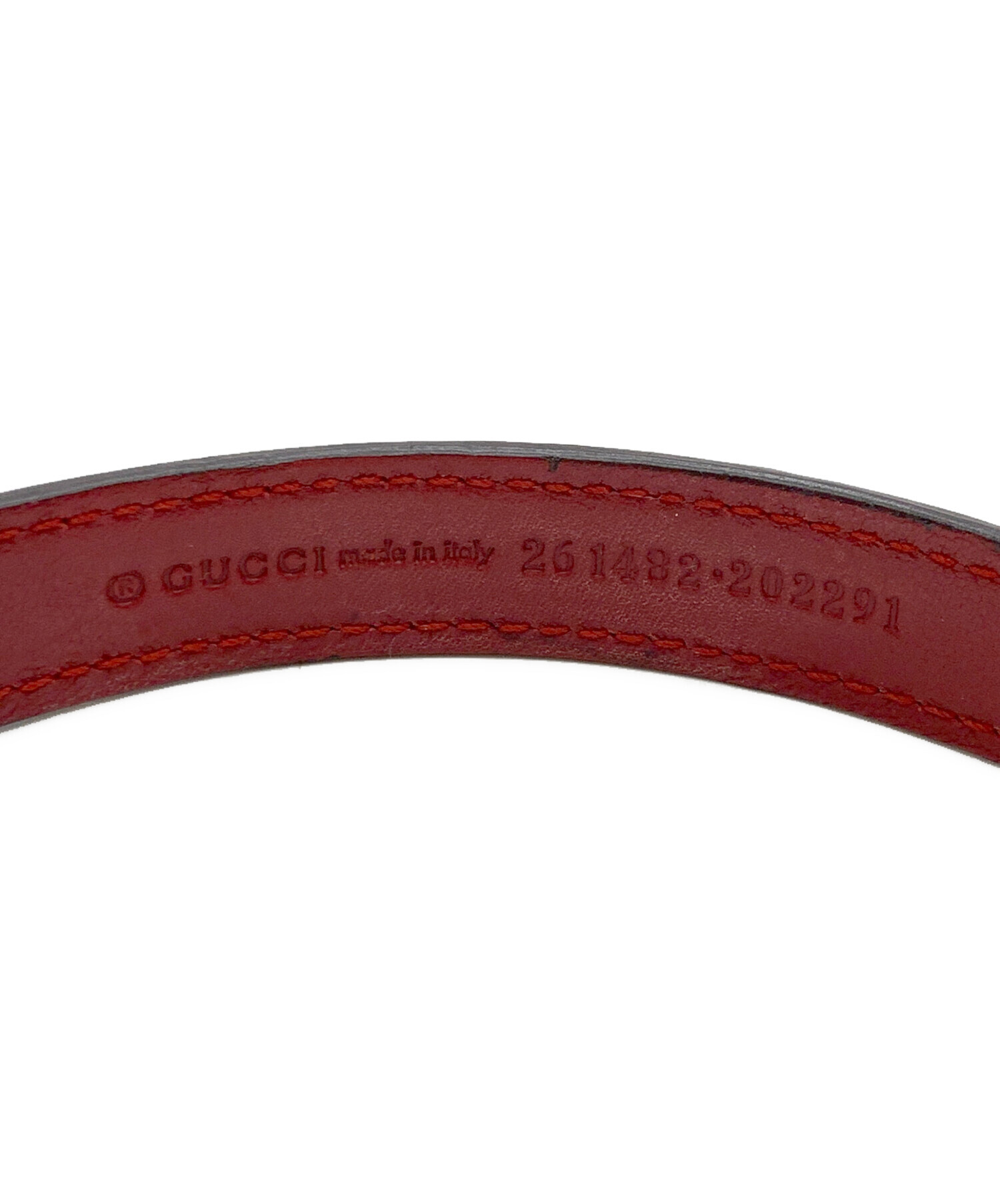 中古・古着通販】GUCCI (グッチ) カチューシャ レッド｜ブランド・古着