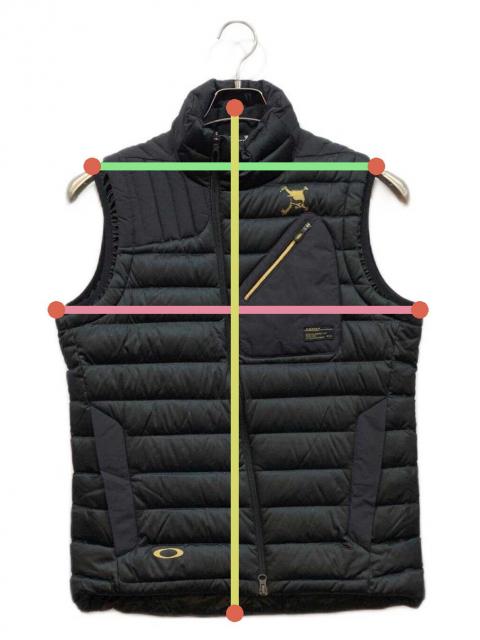 中古・古着通販】OAKLEY (オークリー) ダウンベスト ブラック サイズ:M