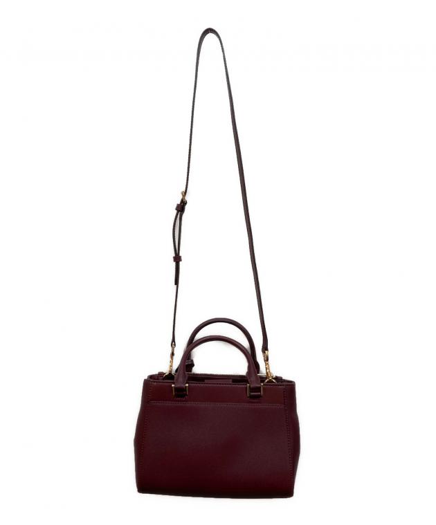 中古・古着通販】MICHAEL KORS (マイケルコース) 2WAYバッグ ワイン 