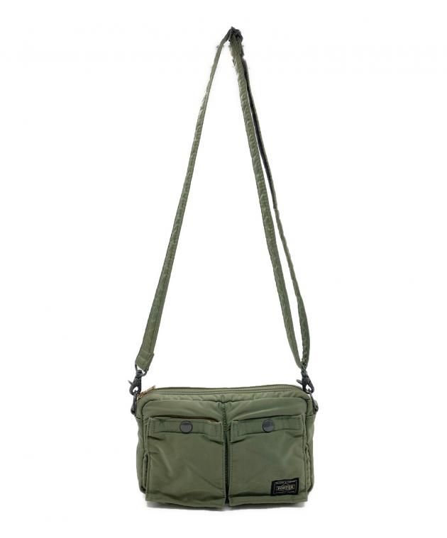 Porter ビンテージグリーンショルダーベルト無し 中古・古着通販】PORTER (ポーター) ショルダーバッグ グリーン