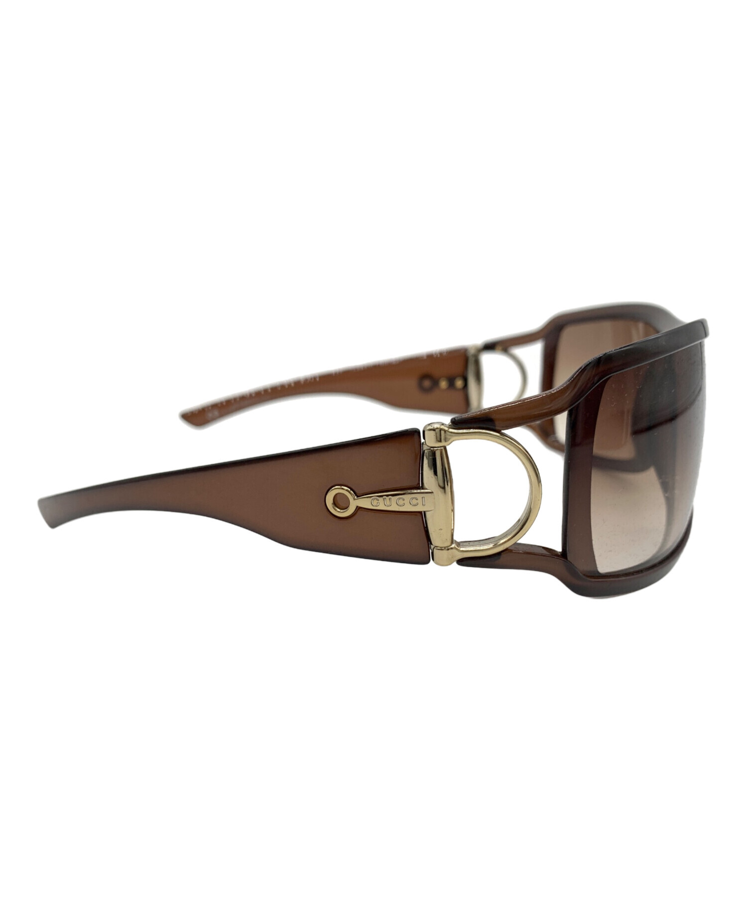 中古・古着通販】GUCCI (グッチ) サングラス ブラウン｜ブランド・古着 