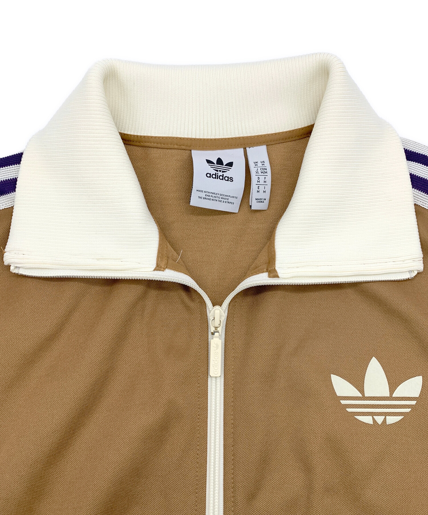 中古・古着通販】adidas (アディダス) トラックジャケット ブラウン