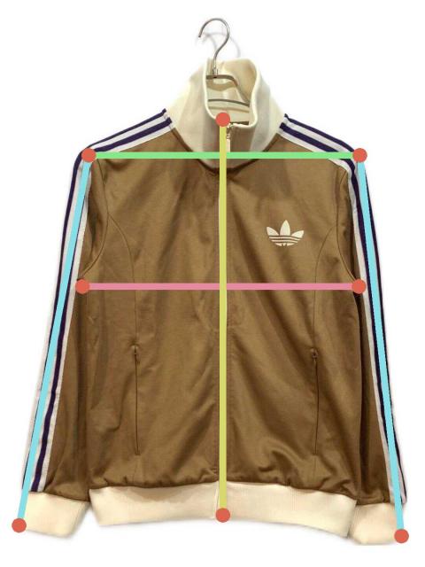 中古・古着通販】adidas (アディダス) トラックジャケット ブラウン
