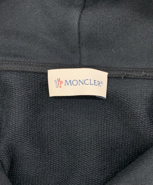 中古・古着通販】MONCLER (モンクレール) パーカー ブラック サイズ:L