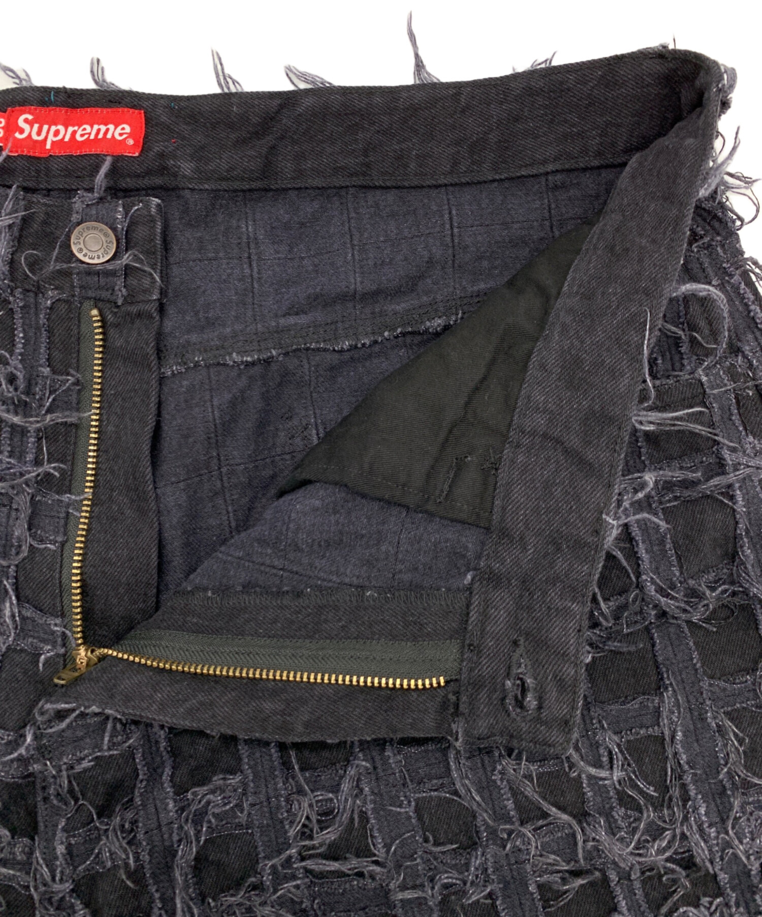 中古・古着通販】SUPREME (シュプリーム) Frayed Patchwork Baggy