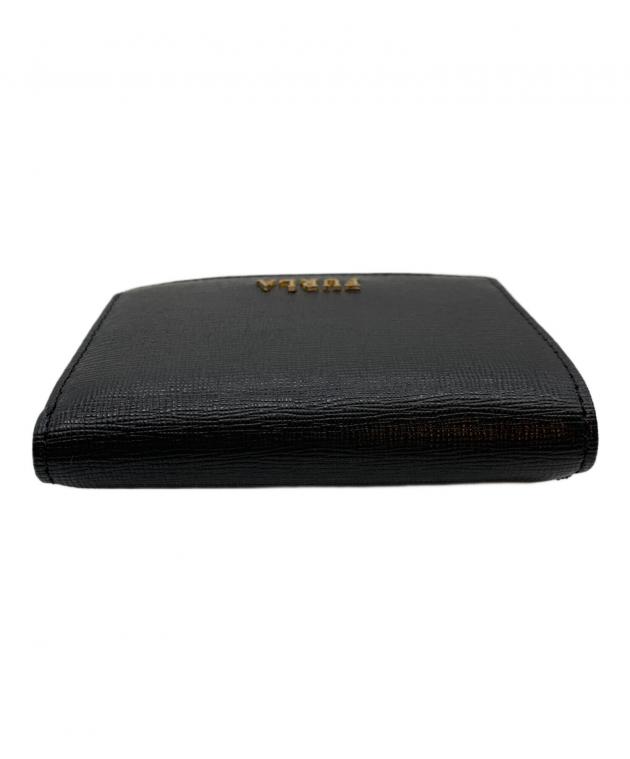 中古・古着通販】FURLA (フルラ) 3つ折り財布 ブラック｜ブランド