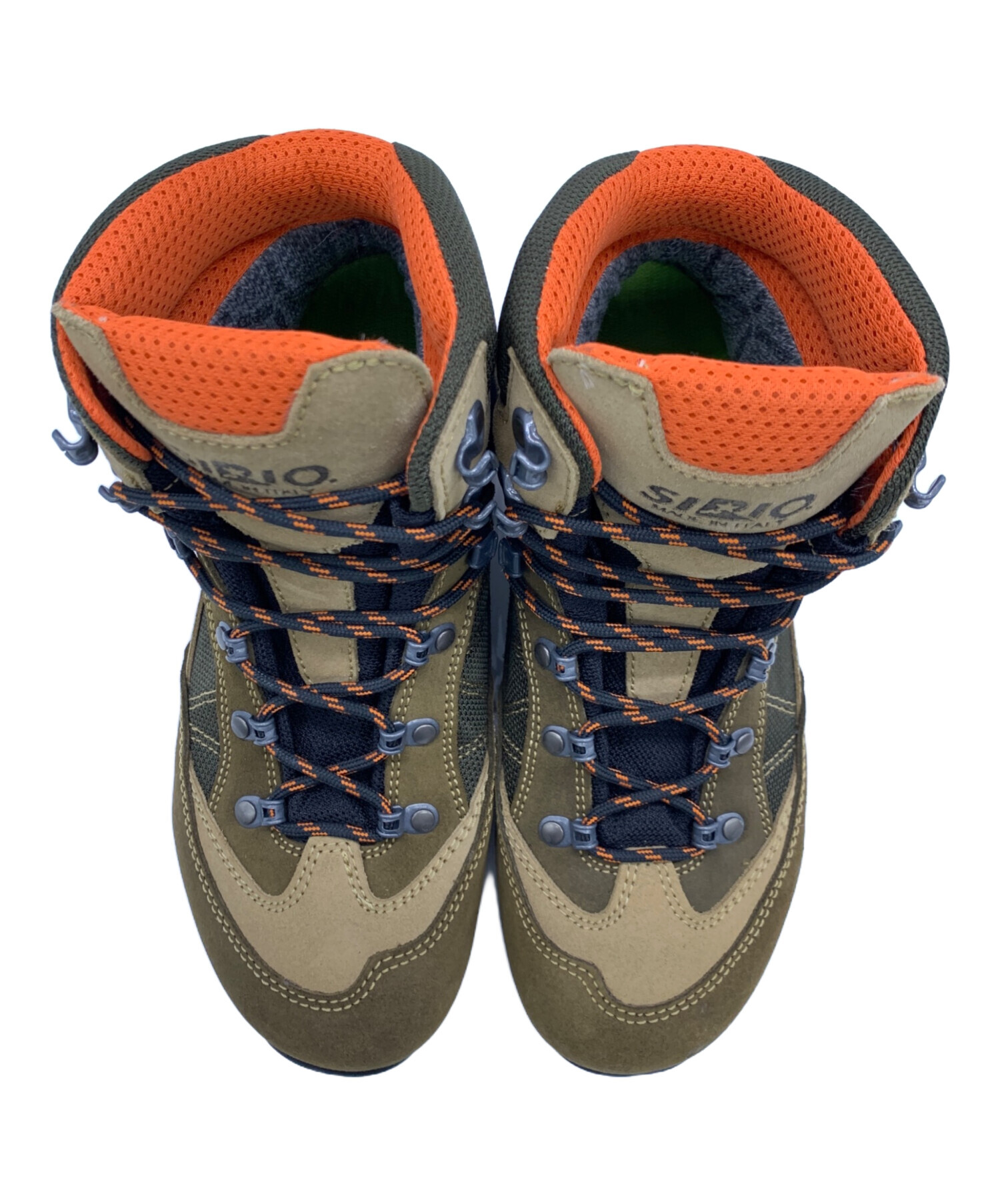 SIRIO - 【SIRIO】シリオ トレッキングブーツ GORETEX ゴアテックス オレンジ 中古・古着通販】SIRIO (シリオ) トレッキングシューズ カーキ サイズ