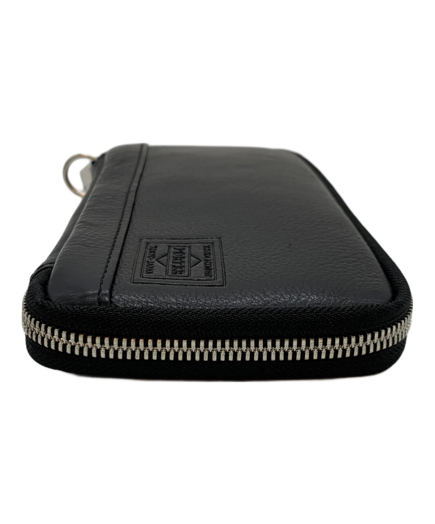 PORTER ブラック 長財布　新品未使用14500→12000へ値下げ 中古・古着通販】PORTER (ポーター) 長財布 ブラック｜ブランド・古着