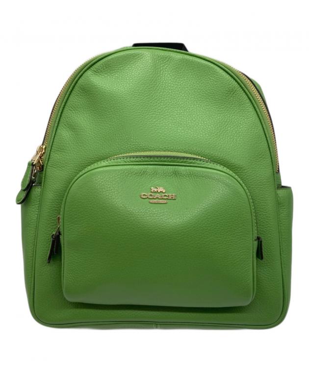 中古・古着通販】COACH (コーチ) リュック グリーン|ブランド・古着 中古・古着通販】COACH (コーチ) リュック グリーン|ブランド・古着