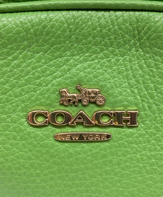 COACH オリーブグリーン レザーリュック　タグ付き新品未使用 中古・古着通販】COACH (コーチ) リュック グリーン｜ブランド・古着