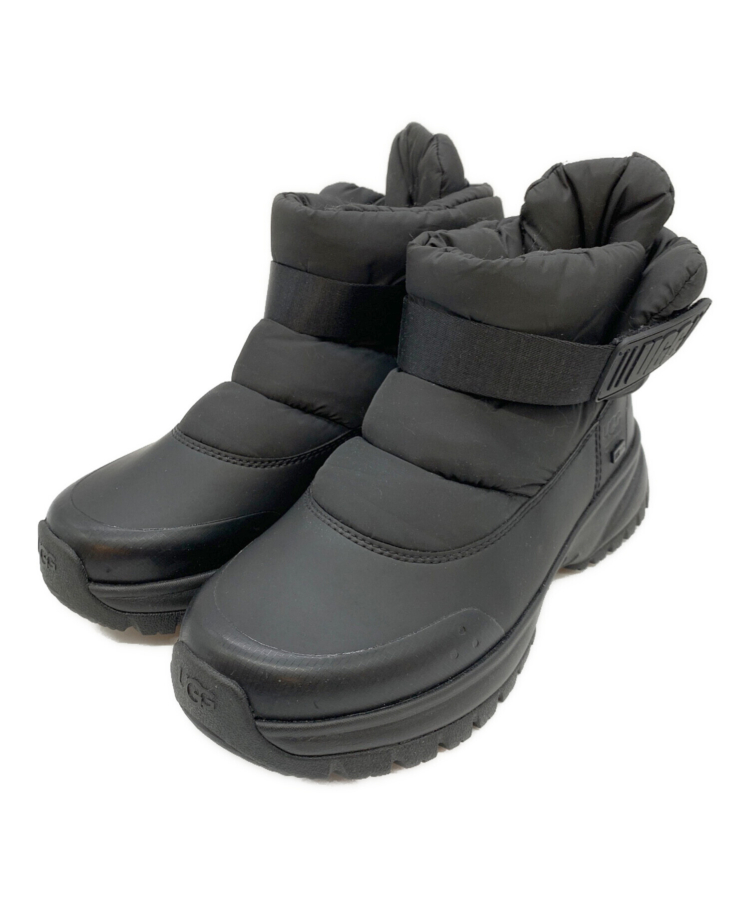 中古・古着通販】UGG (アグ) スノーブーツ ブラック サイズ:USA8 