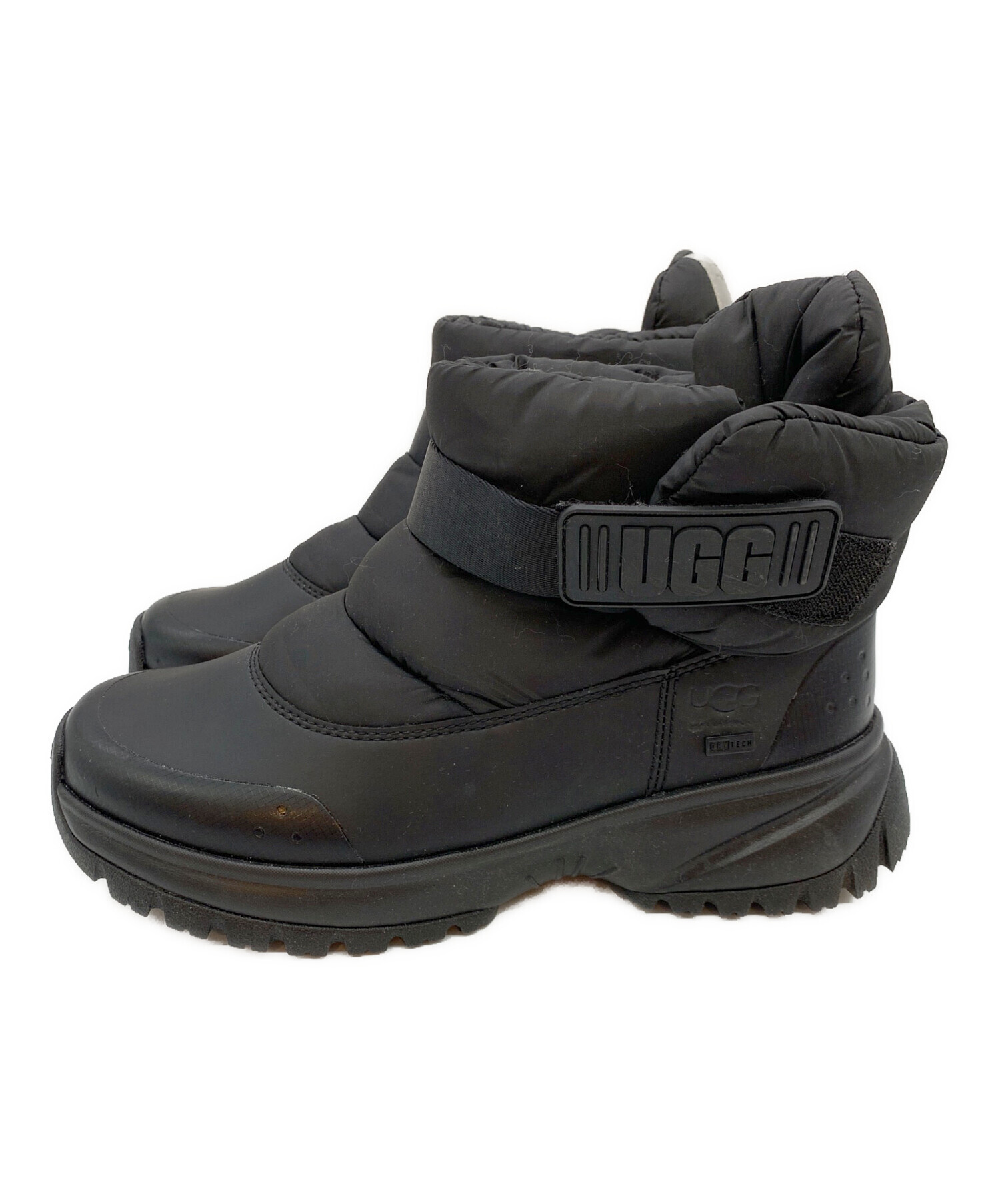 中古・古着通販】UGG (アグ) スノーブーツ ブラック サイズ:USA8 