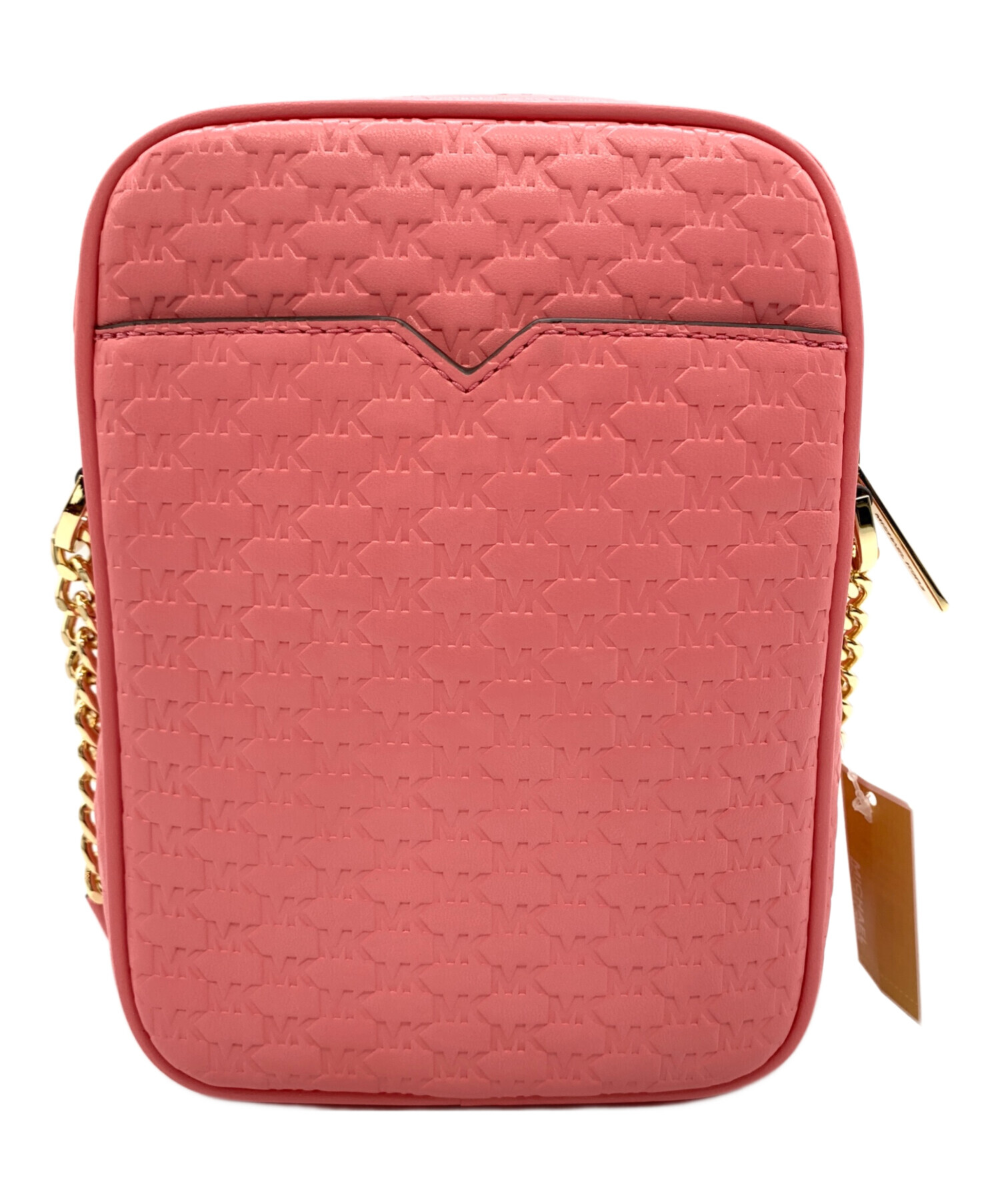 未使用品 マイケルコース 2way 35H3G4CC5U PVC ナイロン ゴールド金具 ピンク ショルダーバッグ 1040【中古】Michael Kors 中古・古着通販】MICHAEL KORS (マイケル・コース) ショルダーバッグ