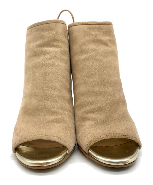 【最終お値下げ】JIMMY CHOO　ジミーチュウ　サンダル　ベージュ 中古・古着通販】JIMMY CHOO (ジミーチュウ) ヒールサンダル ベージュ