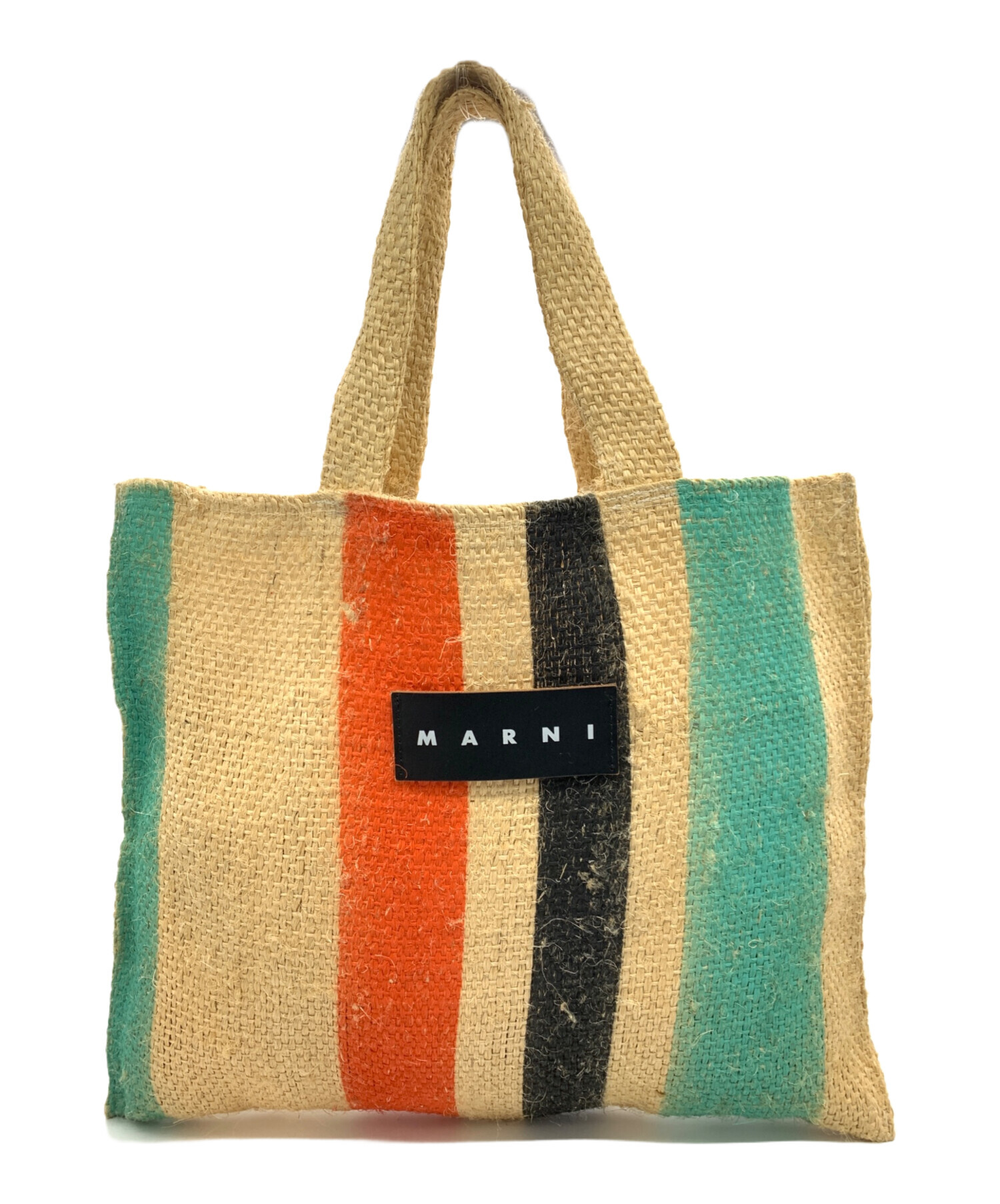 MARNI マルニ かごバッグ  茶 【古着】【中古】【送料無料】 MARNI（マルニ）かごバッグ 茶 サイズ:- レディース/2200673767059