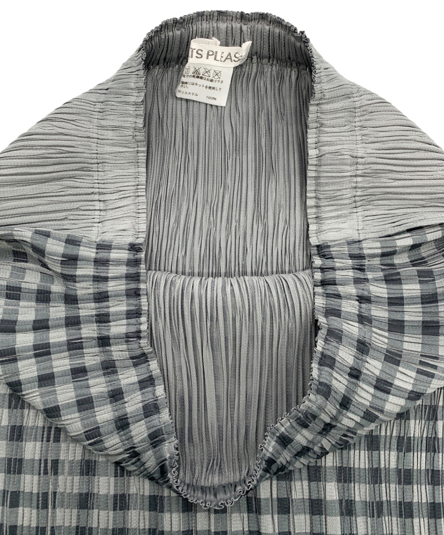 PLEATS PLEASE プリーツプリーズ スカート グレーサイズ:3(M) 中古・古着通販】PLEATS PLEASE (プリーツプリーズ) プリーツスカート