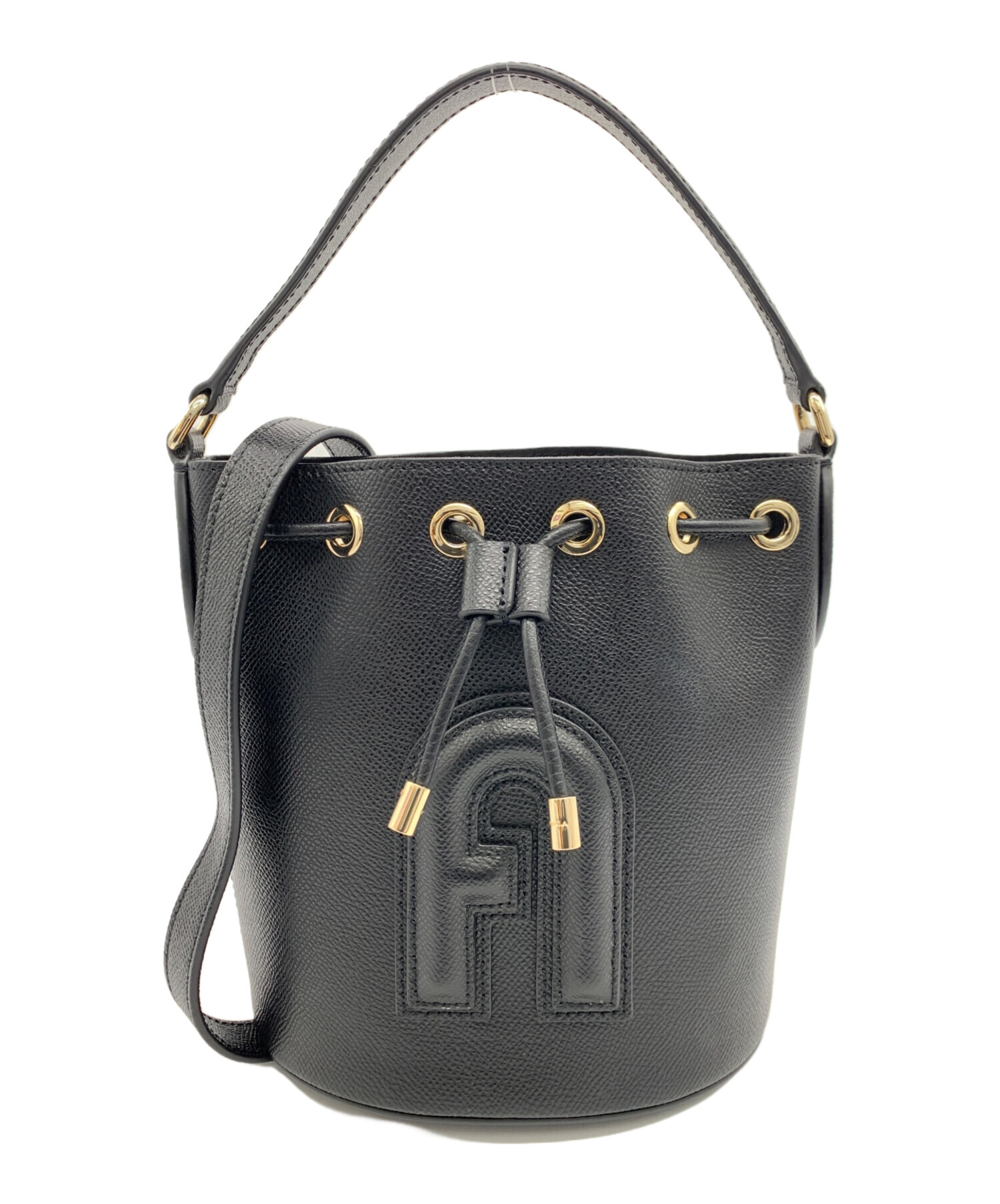◇15418　中古品　FURLA　フルラ　2WAYバッグ　2点セット 中古・古着通販】FURLA (フルラ) 2WAYバッグ ブラック｜ブランド・古着