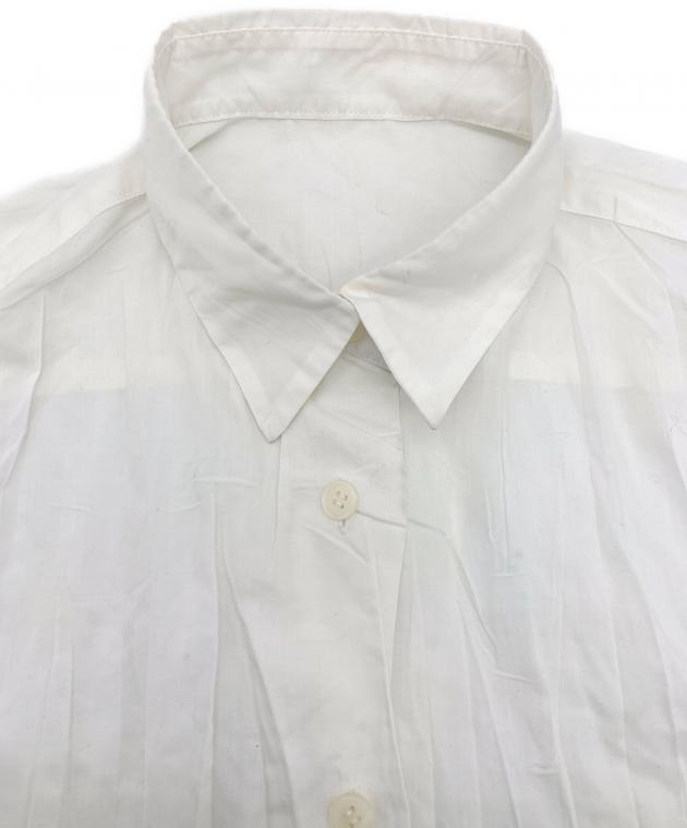 中古・古着通販】ISSEY MIYAKE (イッセイミヤケ) 長袖シャツ ホワイト