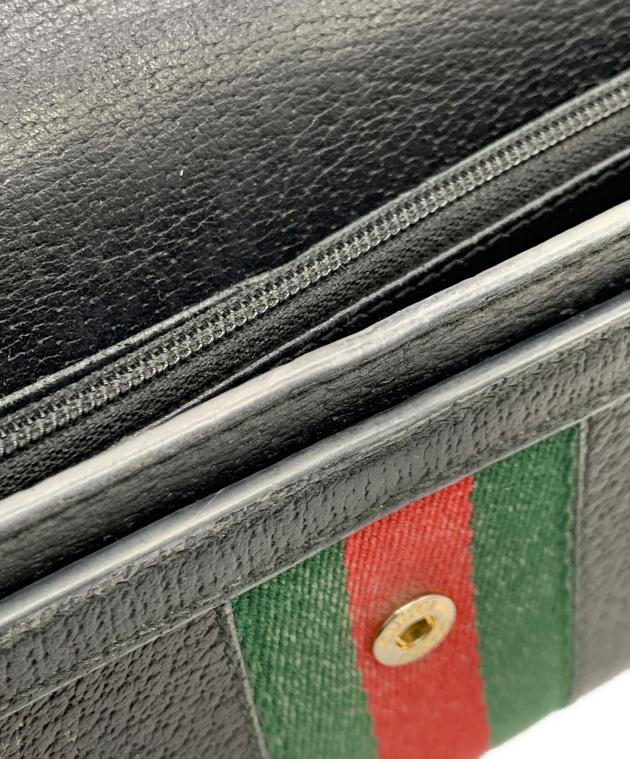 中古・古着通販】GUCCI (グッチ) 長財布 ネイビー｜ブランド・古着通販