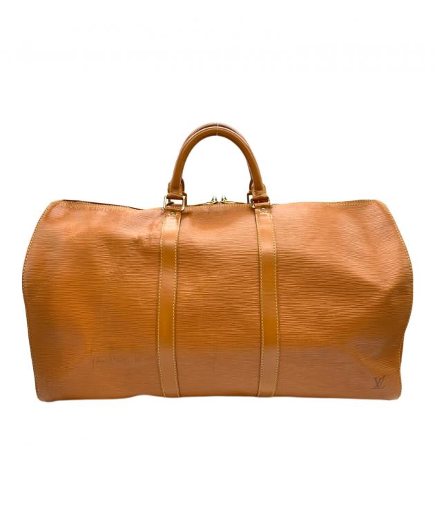 中古・古着通販】LOUIS VUITTON (ルイ ヴィトン) キーポル50 ブラウン