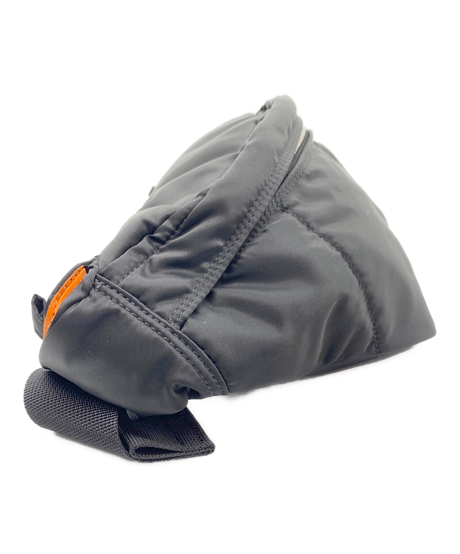 PORTER ボディバッグ ブラック デニム　中古美品 中古・古着通販】PORTER (ポーター) ボディバッグ ブラック｜ブランド