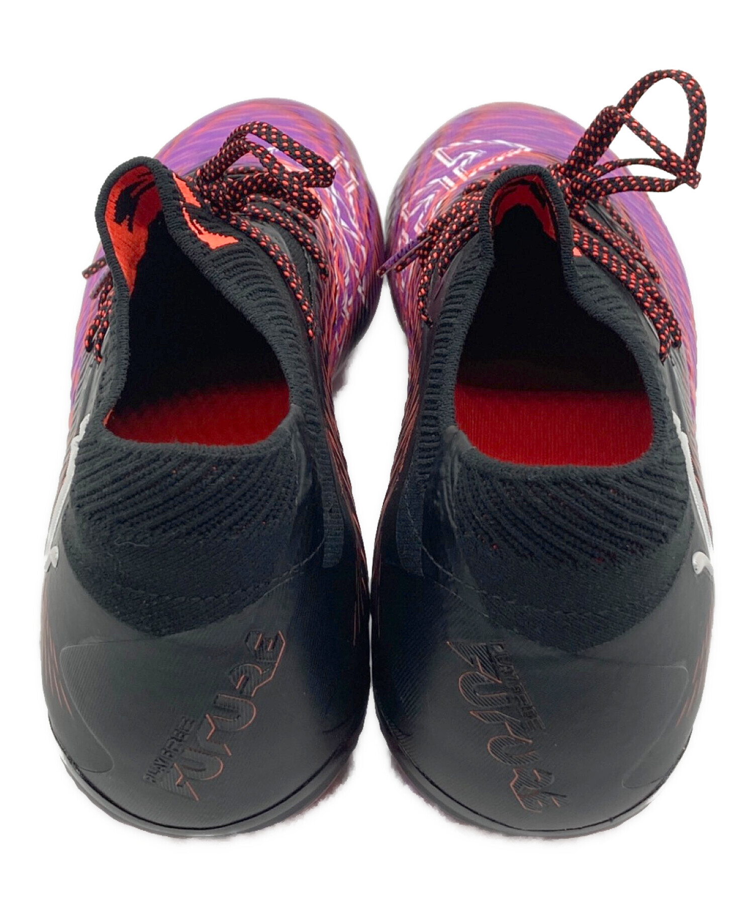 中古・古着通販】PUMA (プーマ) サッカースパイク ブラック×パープル