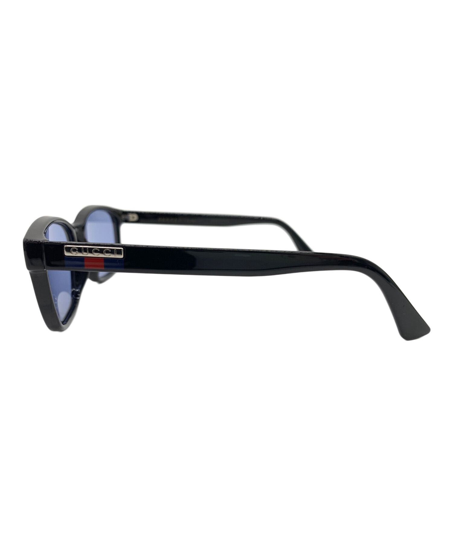 GUCCI グッチサングラス 眼鏡 メンズ ブラック 黒 紫　ブランド　中古 中古・古着通販】GUCCI (グッチ) サングラス パープル×ブラック