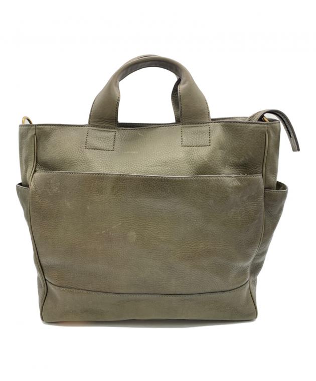 中古・古着通販】COACH (コーチ) 2WAYバッグ オリーブ｜ブランド・古着 